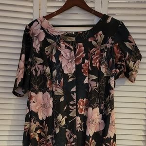 Plus Size Floral Dress.